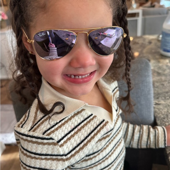 Toddler size Ray-Ban Aviator Sunglasses - Picture 1 of 2